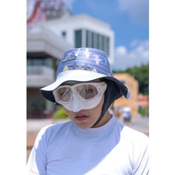 NEB10 sharks neoprene cap (S)