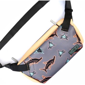 NU02 Hammerhead sharks neoprene sling bag 8L